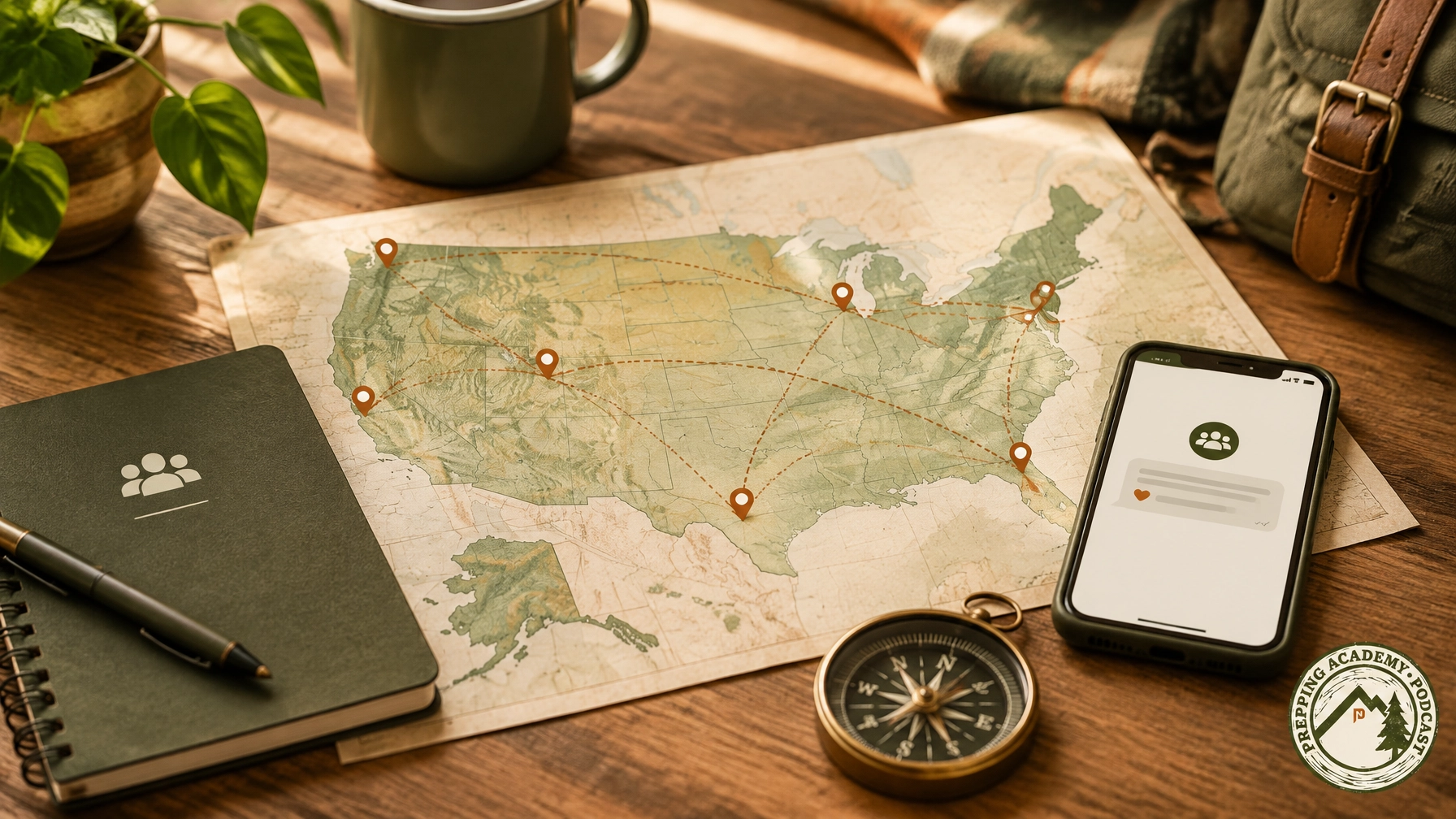 A clear communications plan helps a mutual assistance group stay connected when members live in different regions.