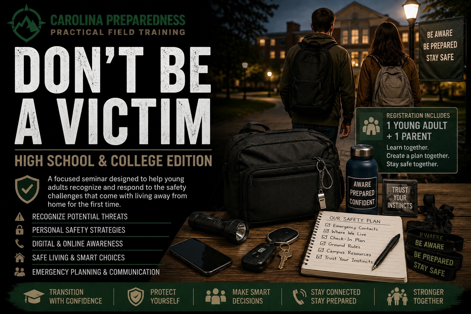 Don't Be A Victim — College Edition course