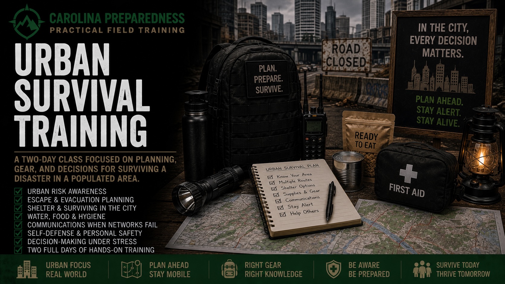 Urban Survival Training course