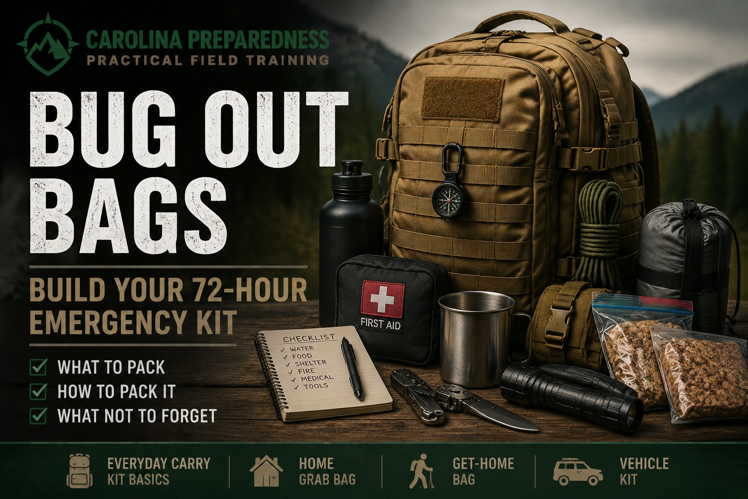 Bug Out Bags course